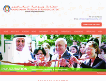 Tablet Screenshot of ambassadorkg.com